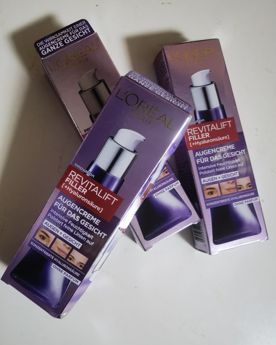 7月海淘开箱欧莱雅紫熨斗眼霜欧版30ml