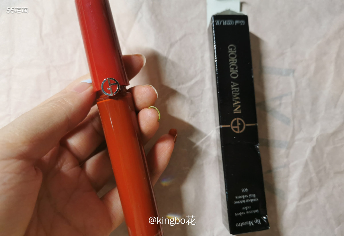 🔶感谢cosmefancy和五姐，中了阿玛尼红管唇釉！  