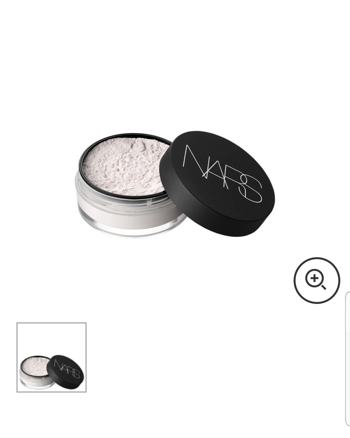 nars散粉也很好用。有两种色号，一个是snow,偏粉，一个