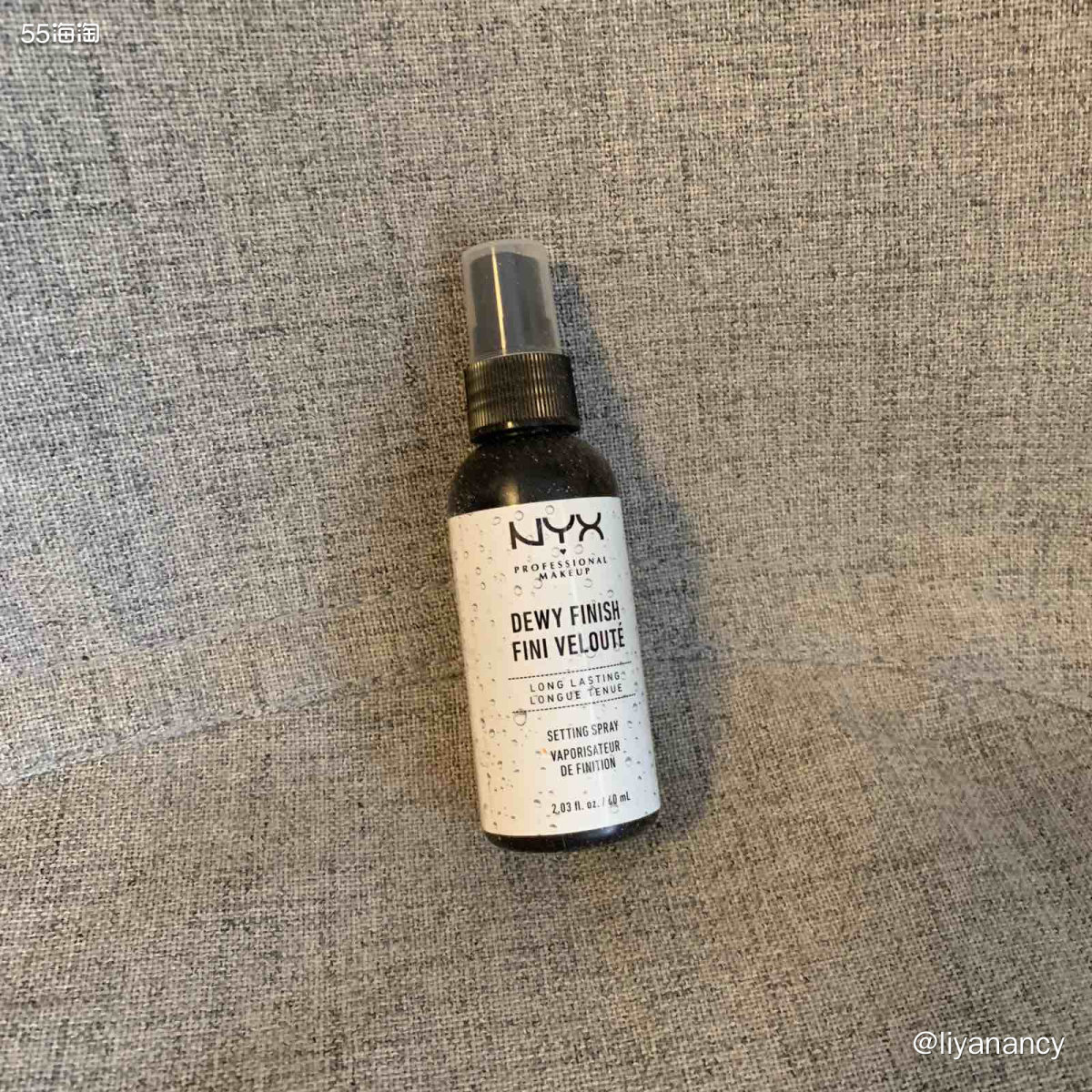 网站：lookfantastic  好物种草：nyx定妆喷雾