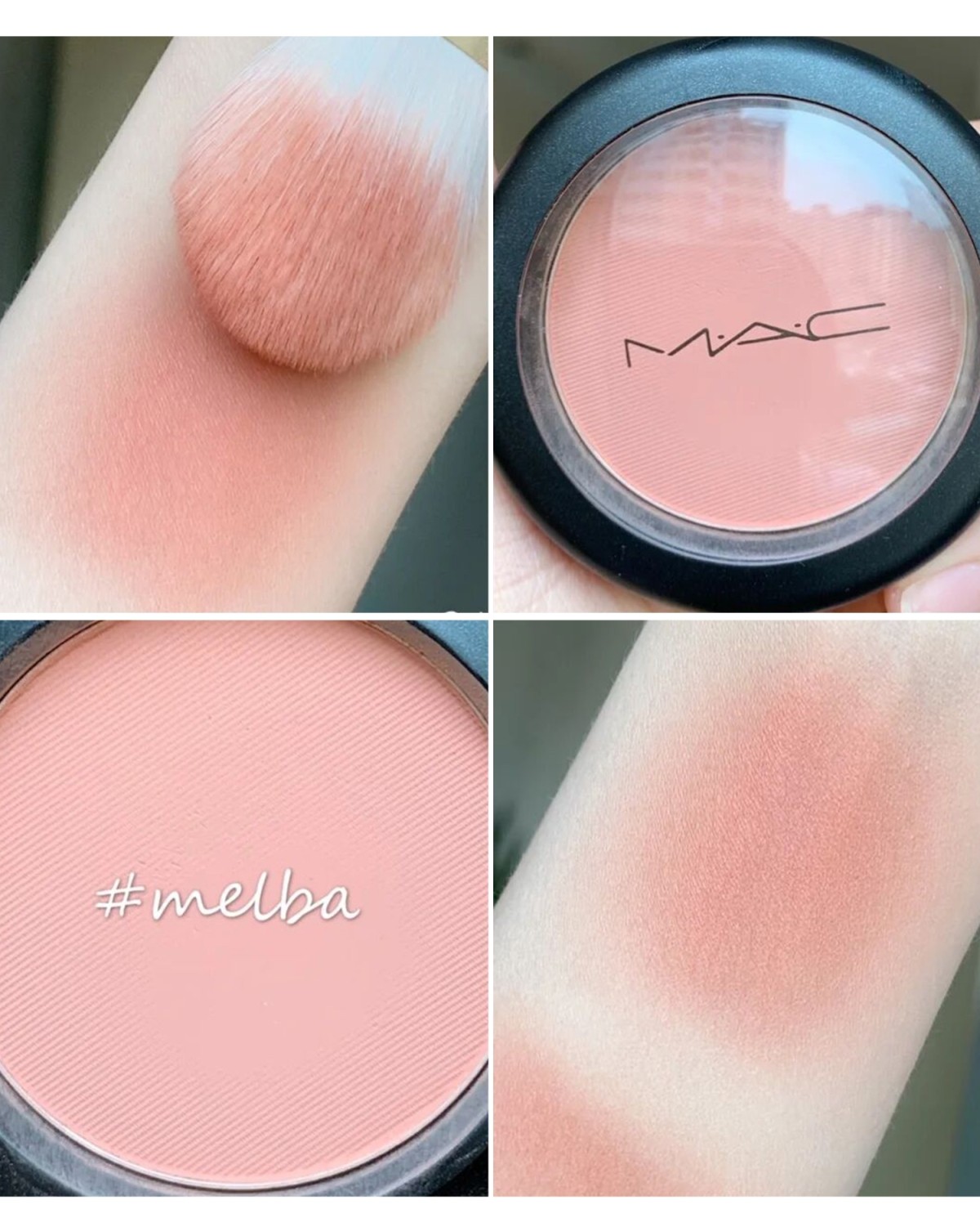 这款mac柔彩矿质腮红采用了矿物质温和配方,粉质经过了充分