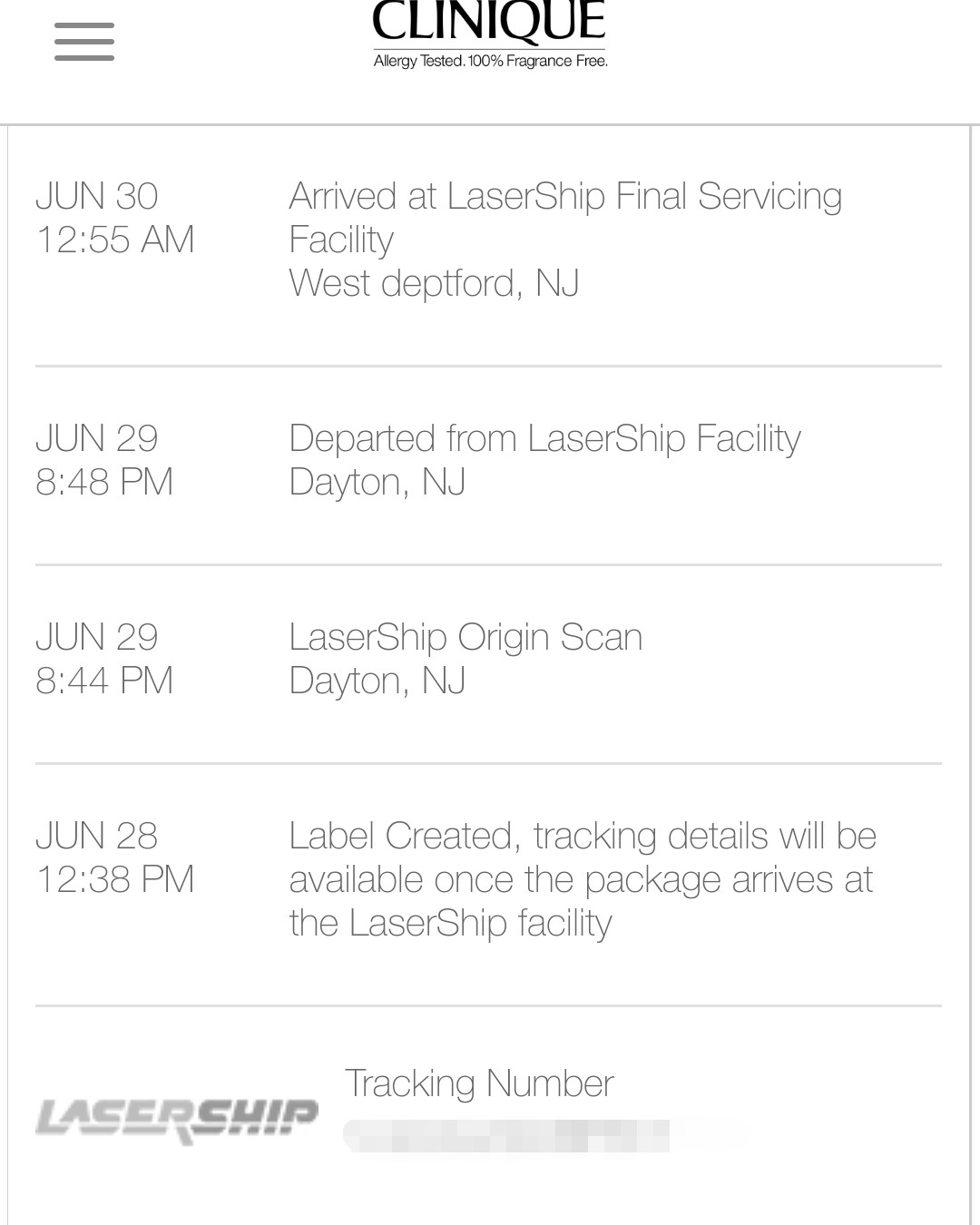 ✅6月薅了倩碧羊毛，下到转运前特意问了客服说是可以合箱免费6