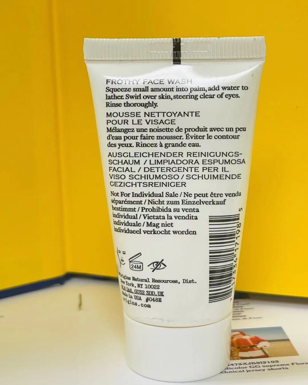 悦木之源-泡沫慕斯洗面奶小样   ORIGINS均衡泡沫洁面