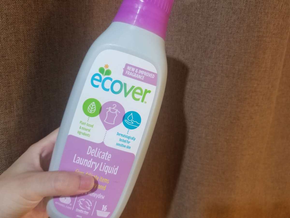 商品名称： Ecover 精细洗涤剂 羊毛 & 精细 液体洗