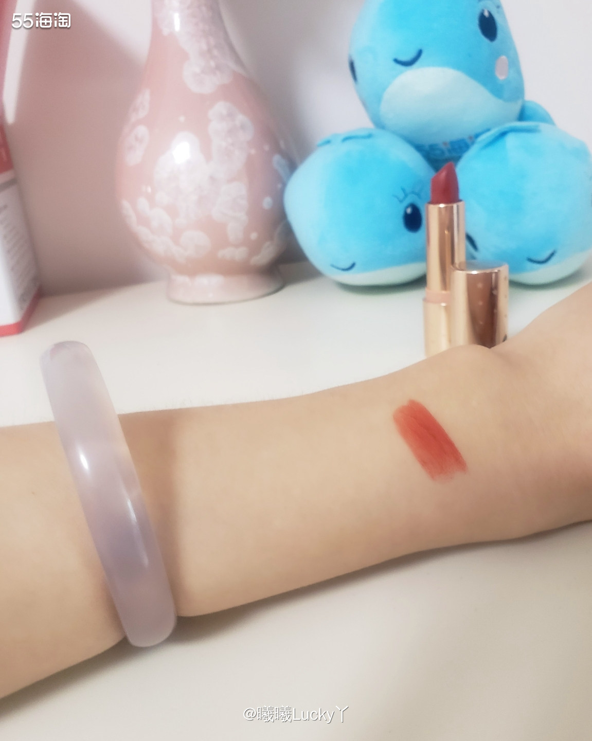 口红试色✔COLORPOP FOOLISH  ♛卡拉泡泡的口