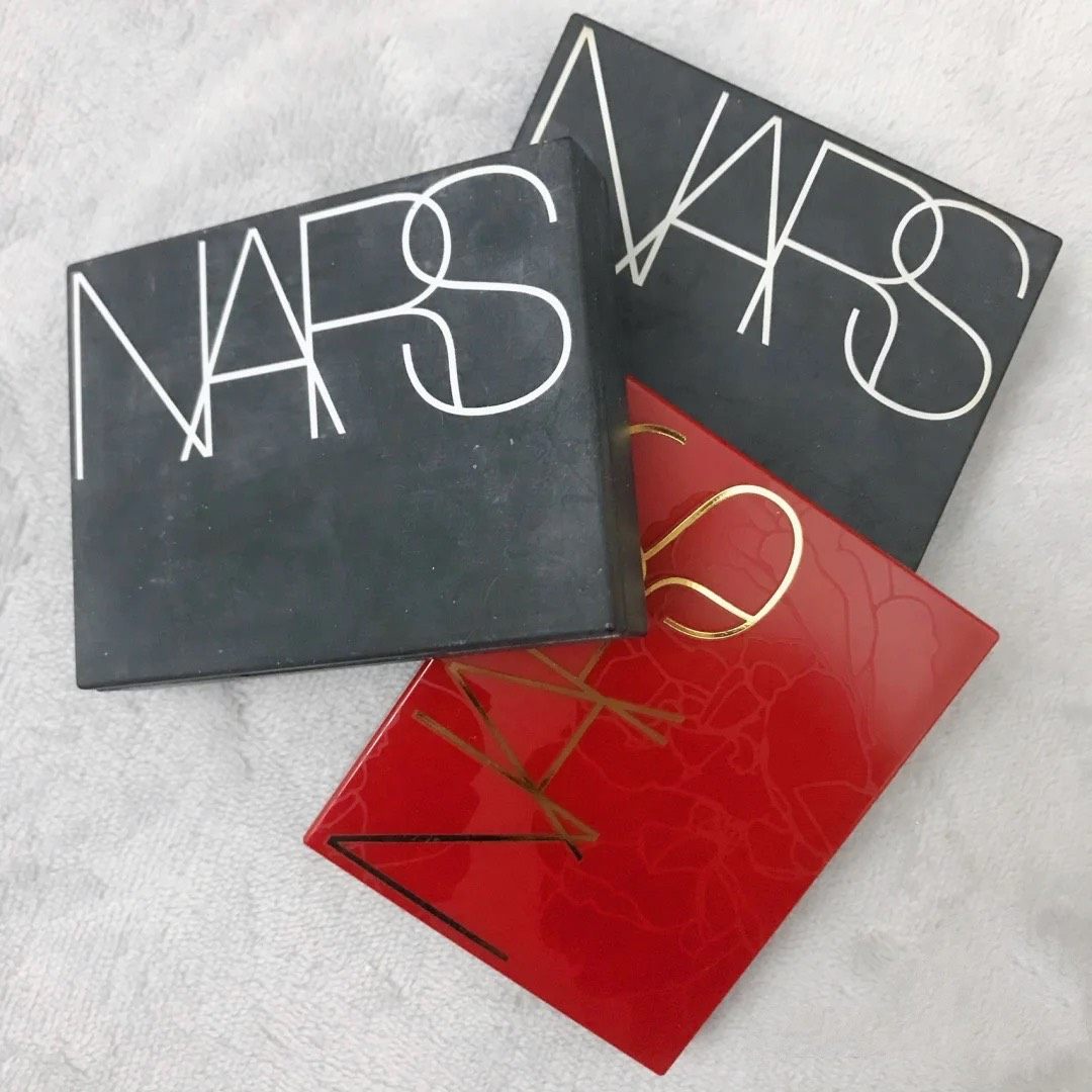 #美国运通省钱计划#一百出头入手红金限定nars蜜粉饼  �