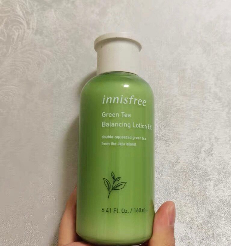 运通好物种草，Innisfree, 绿茶平衡乳液，学生党平价
