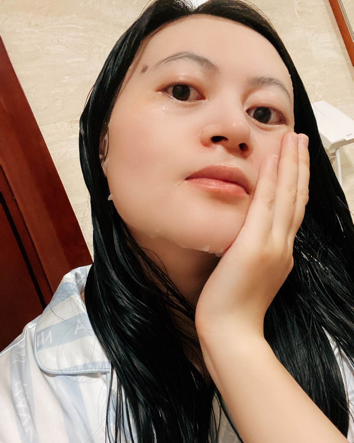 🌈PENEGREEN贝妮格林 深海平衡清爽保湿面膜 蓝色小