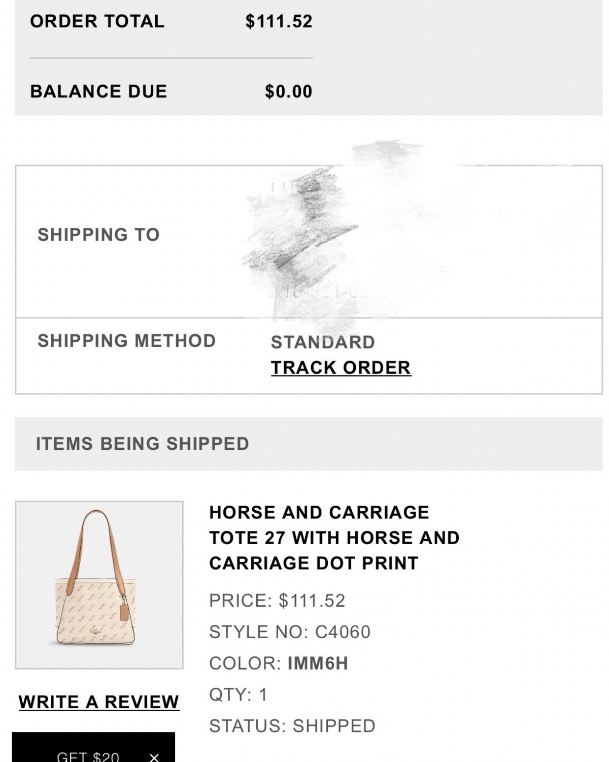 这个款好像是5月份coach奥莱的新款。（话说coach的设