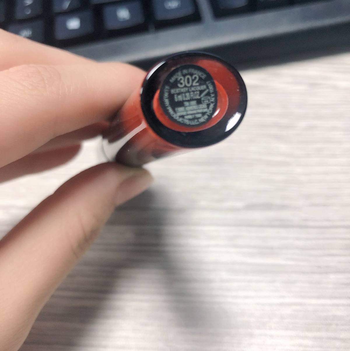 黑管302👄釉 偏橘调 高调的金闪 超级显白 无论薄涂厚涂