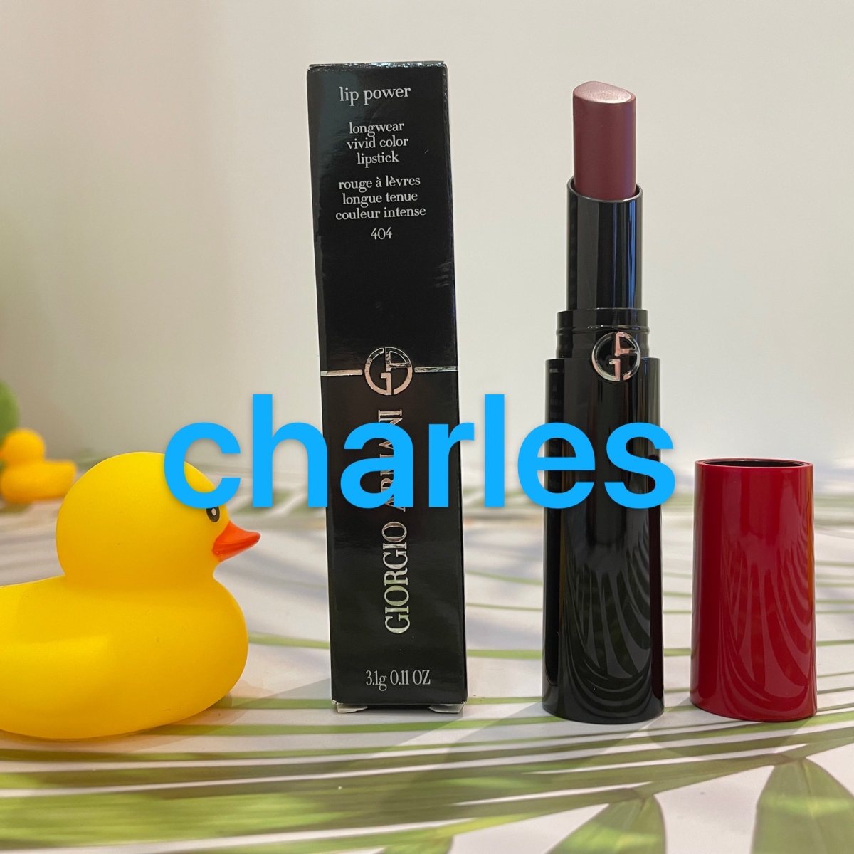 今年阿玛尼美国发布了新的口红 LIP POWER LONGW