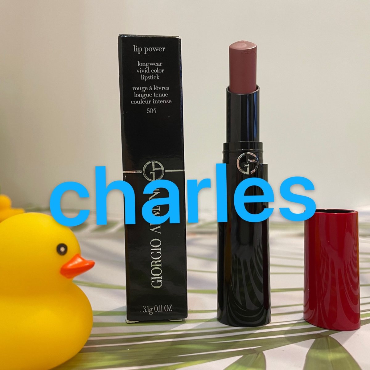 今年阿玛尼美国发布了新的口红 LIP POWER LONGW