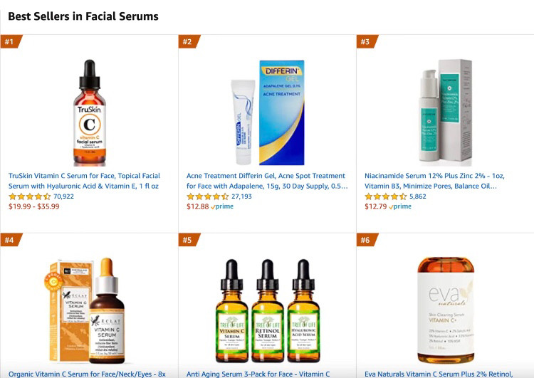 ✨亚马逊 Amazon Top5平价维C精华测评✨  亚马逊