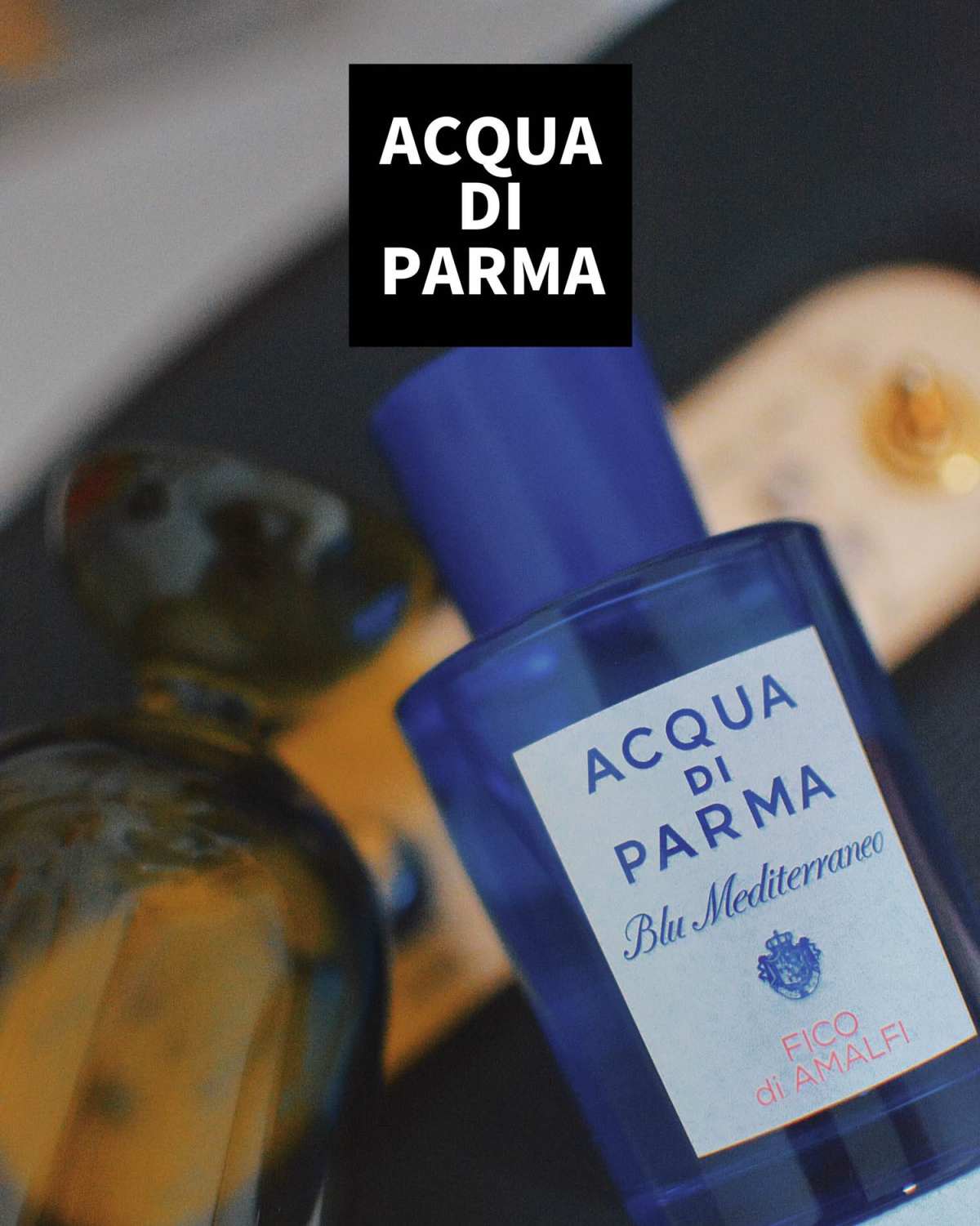 太爱帕尔玛之水的包装了 克莱因蓝超级有质感 配上简约的玻璃瓶