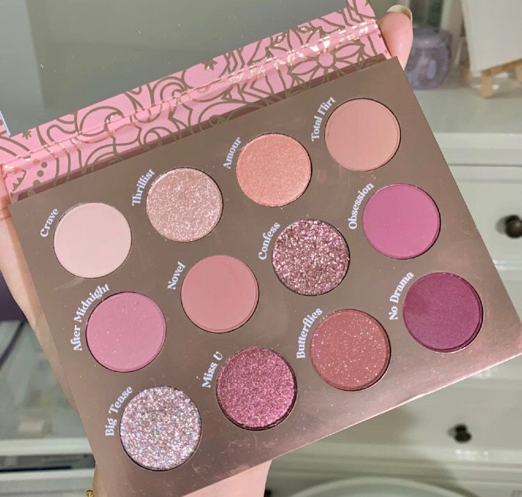 是仙女盘了!!| Colourpop干玫瑰眼影盘😻  💕