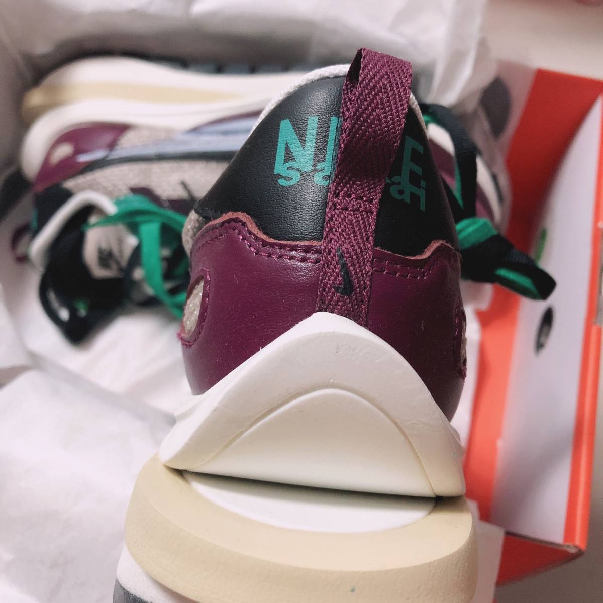 Nike vaporwaffle 酒红  神仙颜值的👟 七