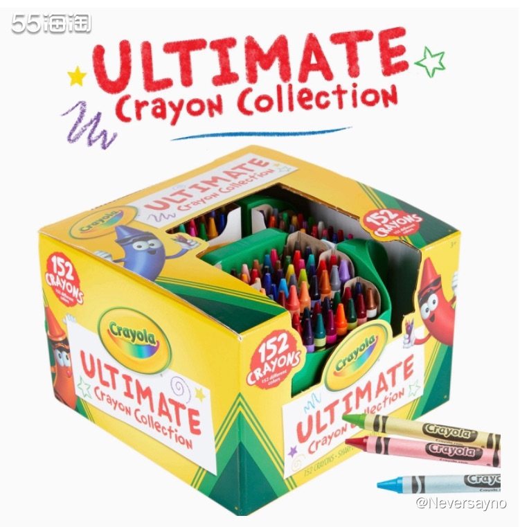 💜 绘儿乐（Crayola）画笔创建于1903年,由美国B