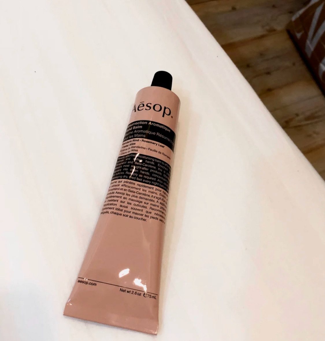 💗Aesop这款赋活芳香护手霜，它号称是全世界最好用的护手