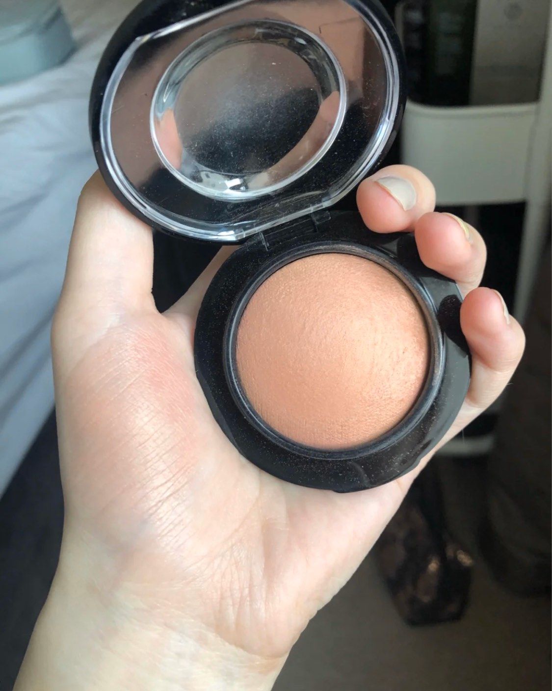 💁🏻‍♀️亲测四颗mac对黄皮友好的腮红 图2️⃣试色颜