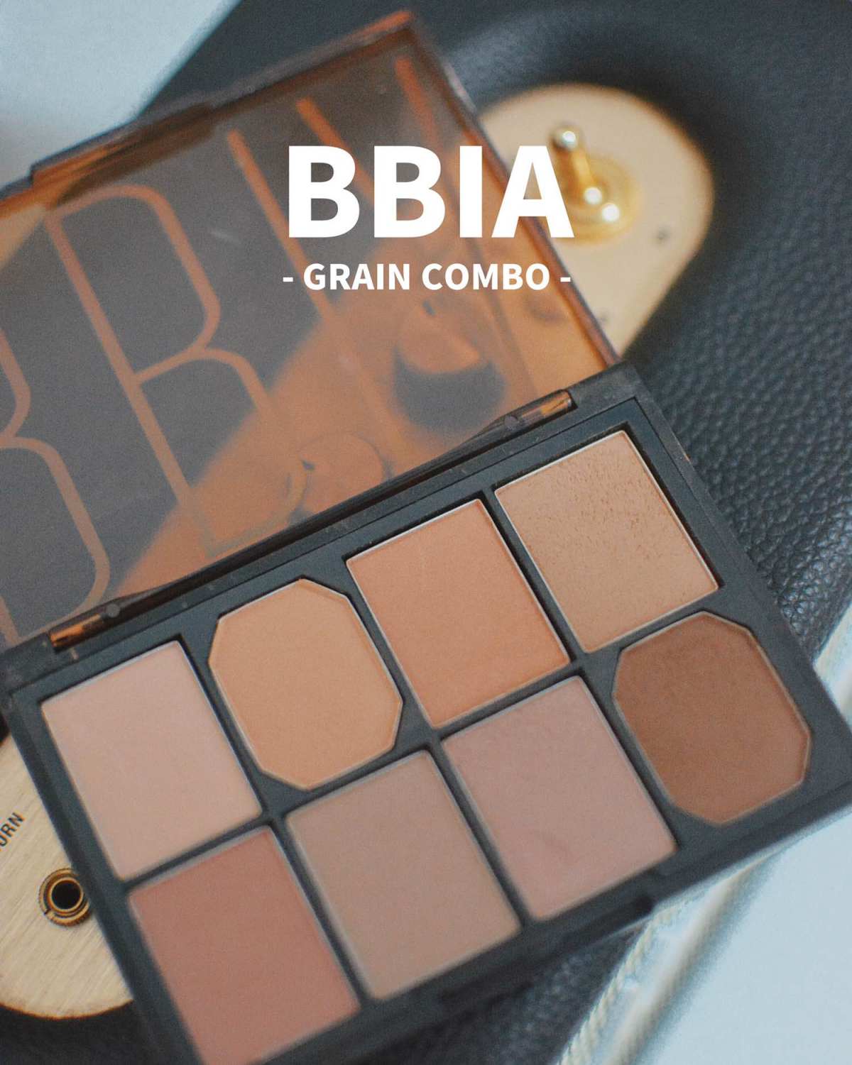 色号：#04 Grain combo 一盘全哑光的眼影盘 不