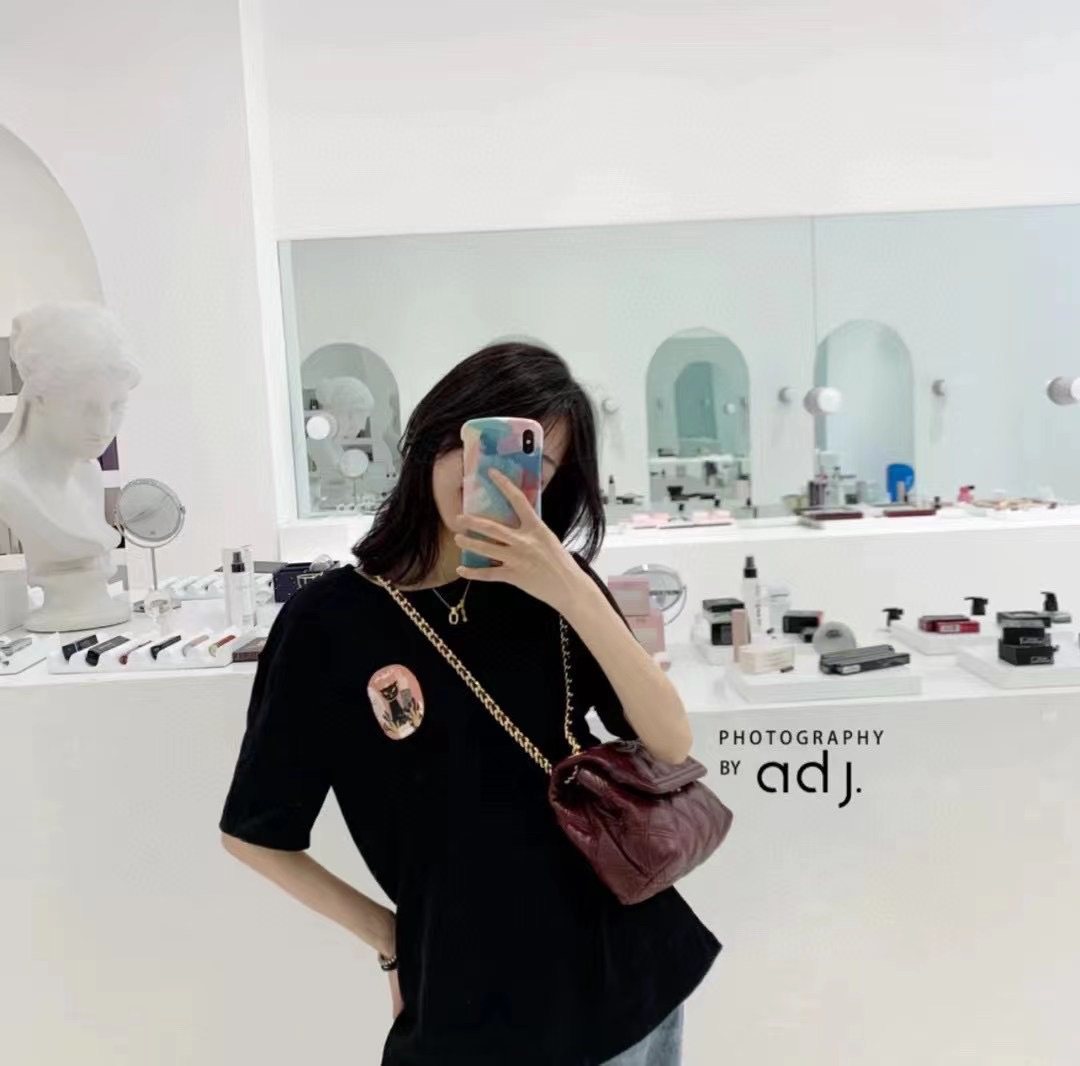 tory burch专柜最最最新款 油蜡皮fleming s