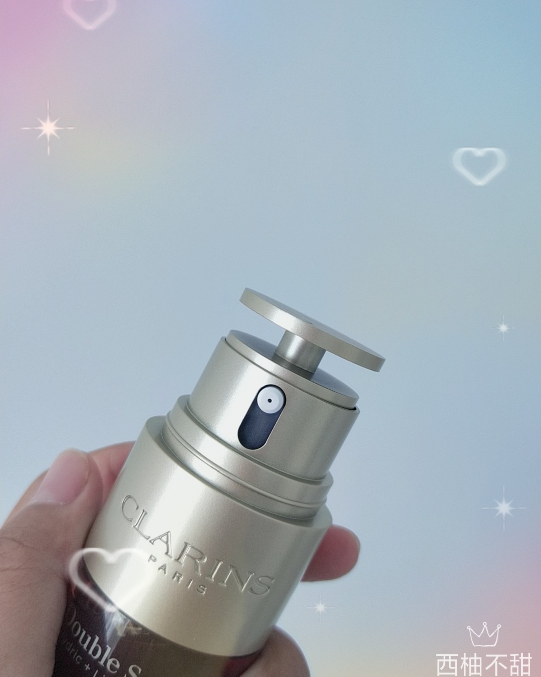 💟娇韵诗双萃精华风很大，看得我心痒痒，所以就入手了一个20