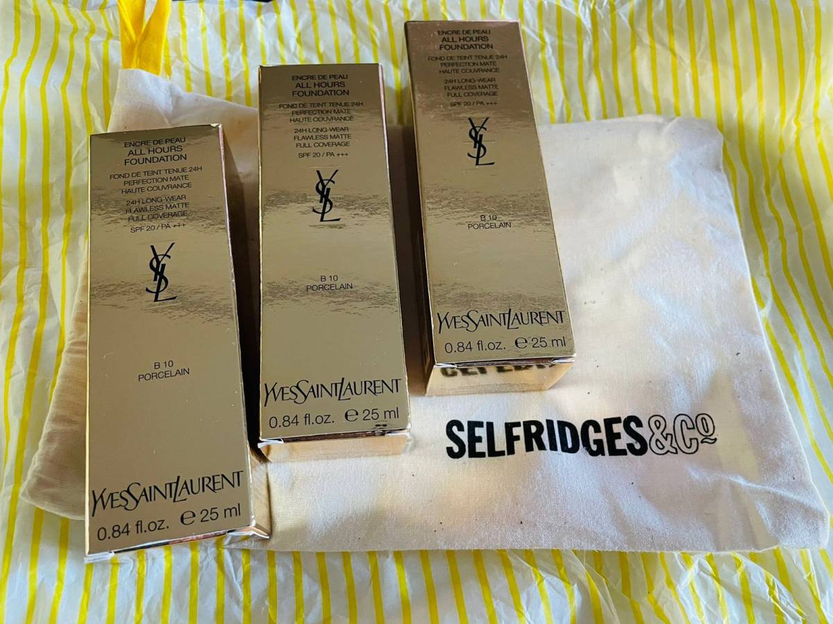 YSL圣罗兰All Hours恒久粉底液B10折扣价到手 走