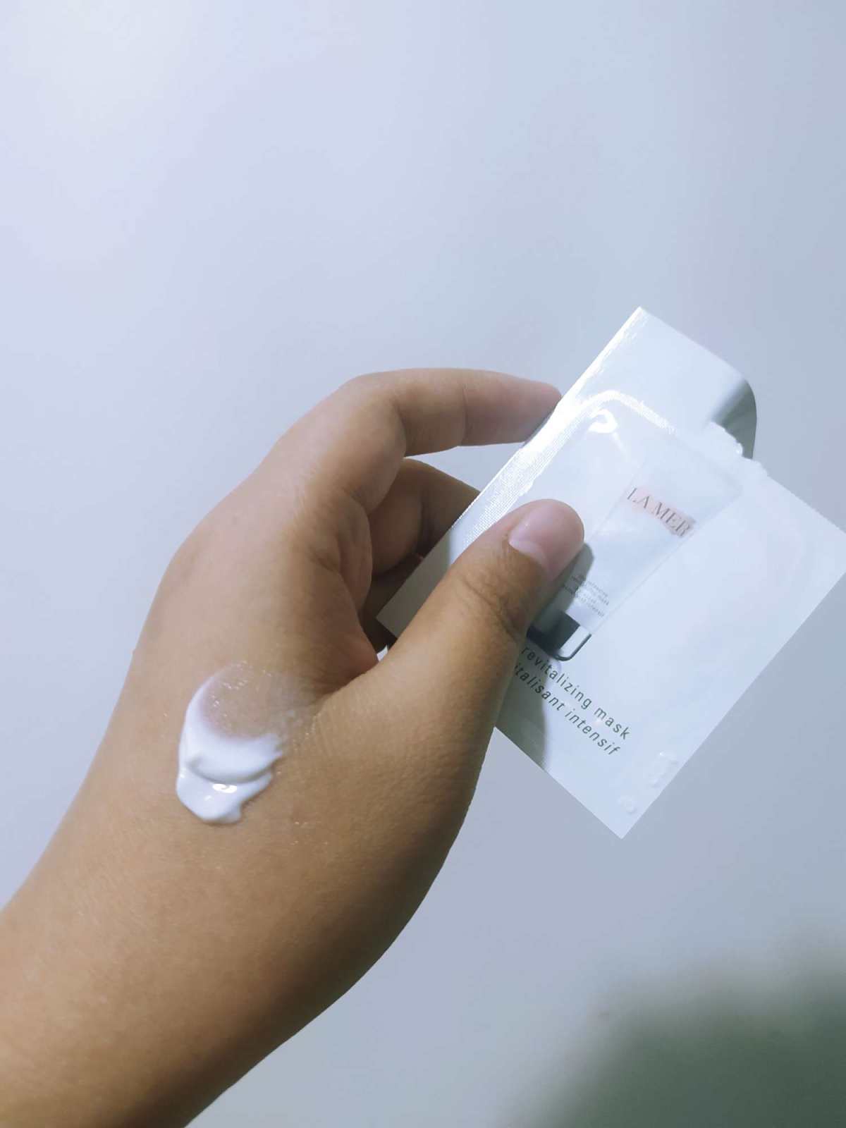 之前在Nordstrom选的两个lamer面膜片片都是密集赋