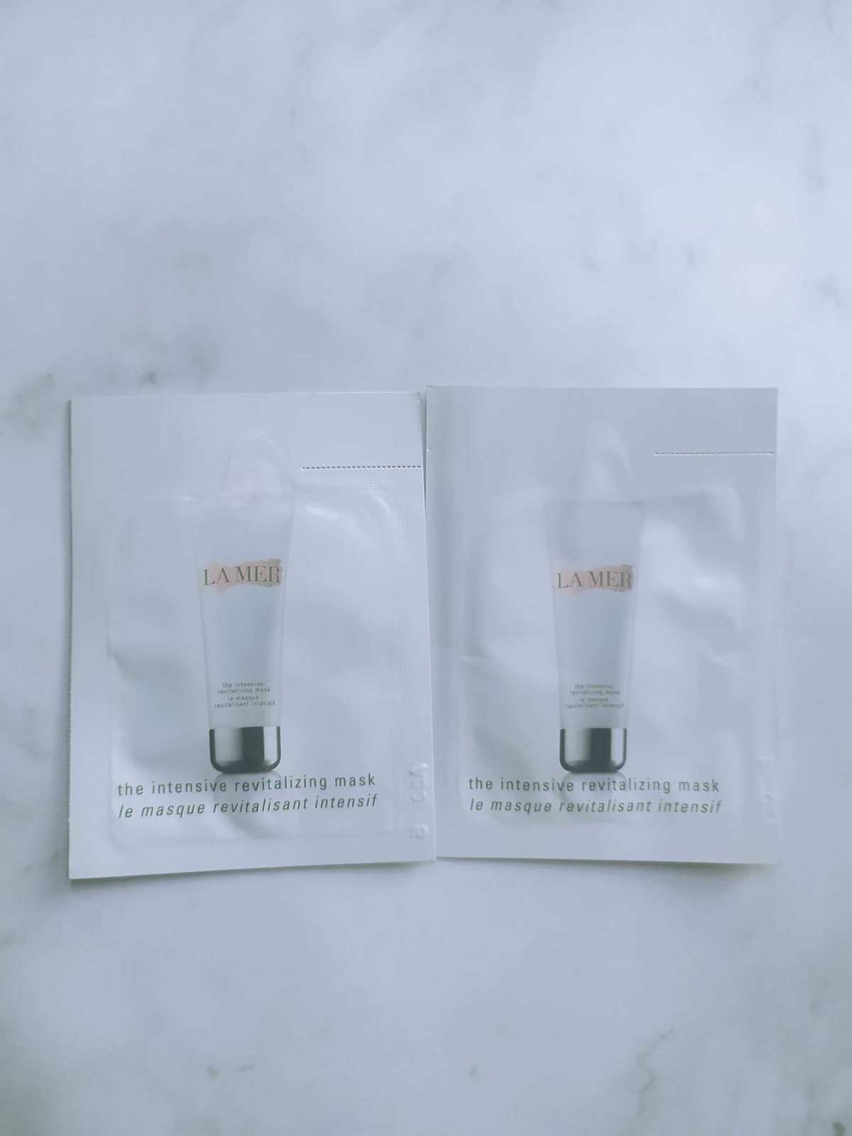 之前在Nordstrom选的两个lamer面膜片片都是密集赋