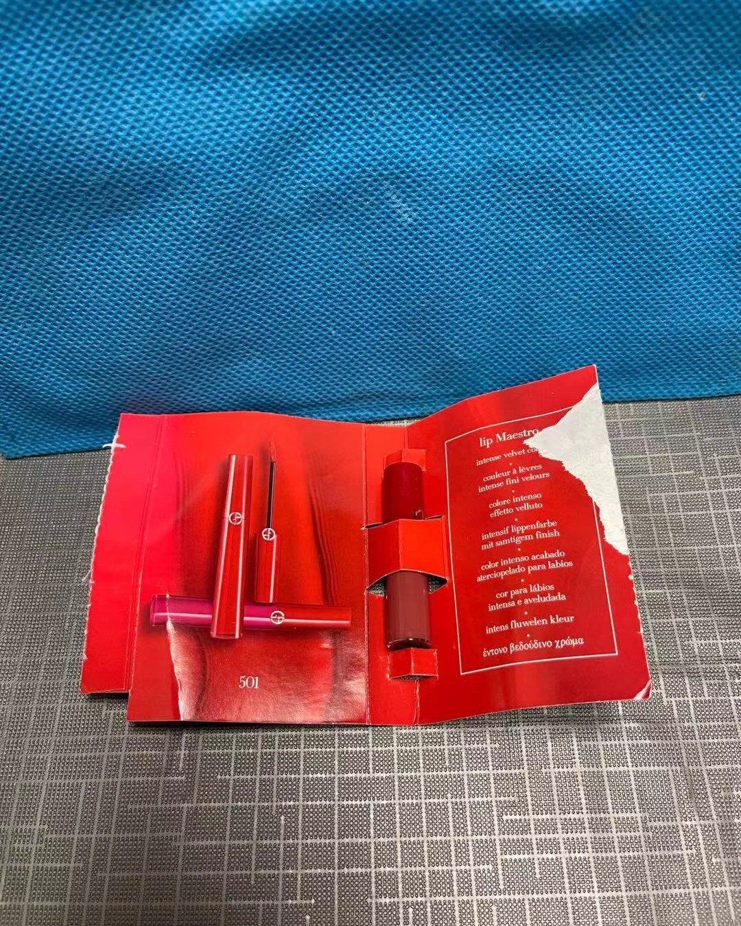 Armani 阿玛尼口红唇釉红管 501   心心念念的阿玛