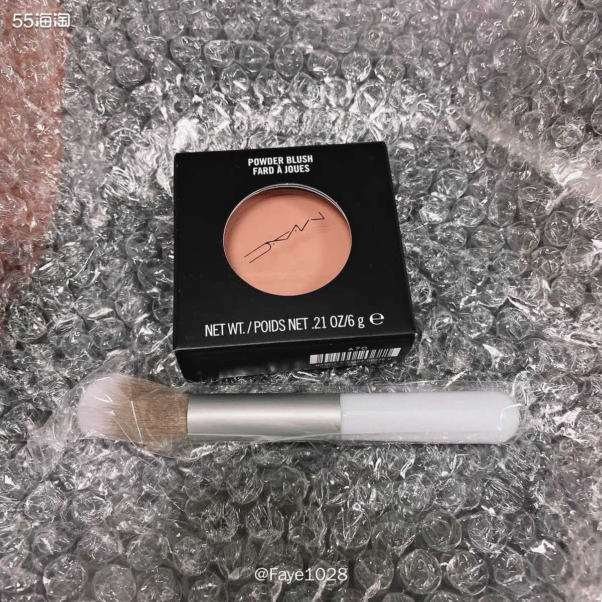 可腮红可眼影，便宜白菜Mac腮红#Melba ，出来效果好高