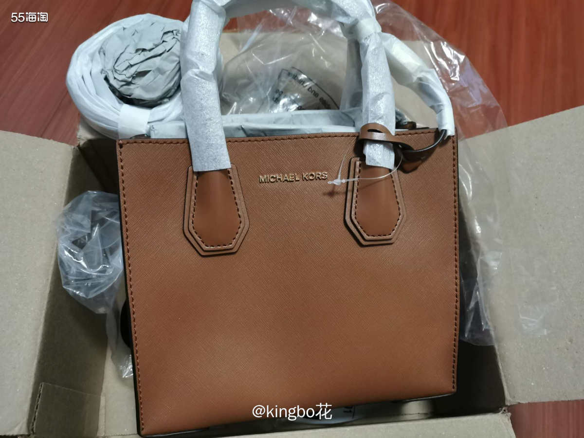 🔶开箱：MK mercer风琴包棕色中号，这个没有买完降价