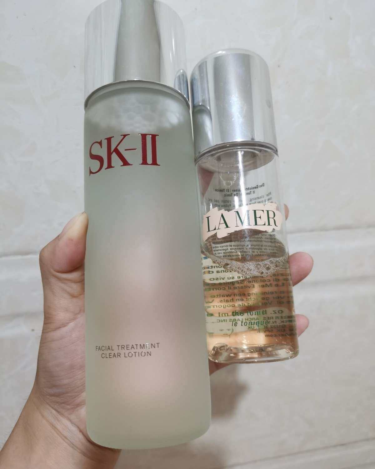 ✅SK2清莹露属于二次清洁水 ，就是在洗完脸后的第一步使用，