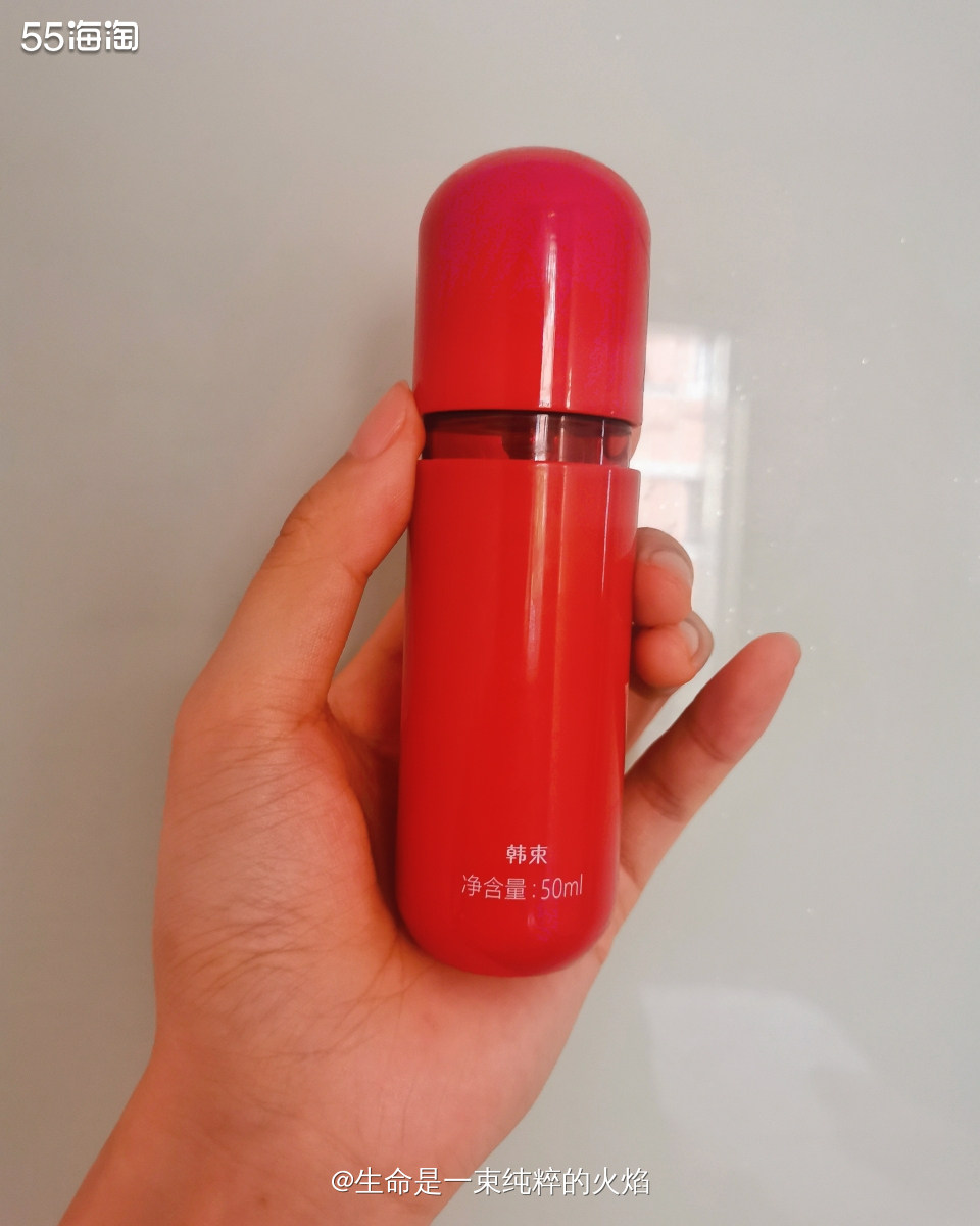 爽肤水试用之韩束红胶囊水  ❤️我都怀疑这款水我当初是看既便