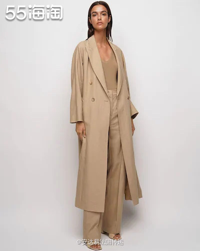 🥳限时闪促！张小斐同款Max Mara双排扣大衣7折+折上