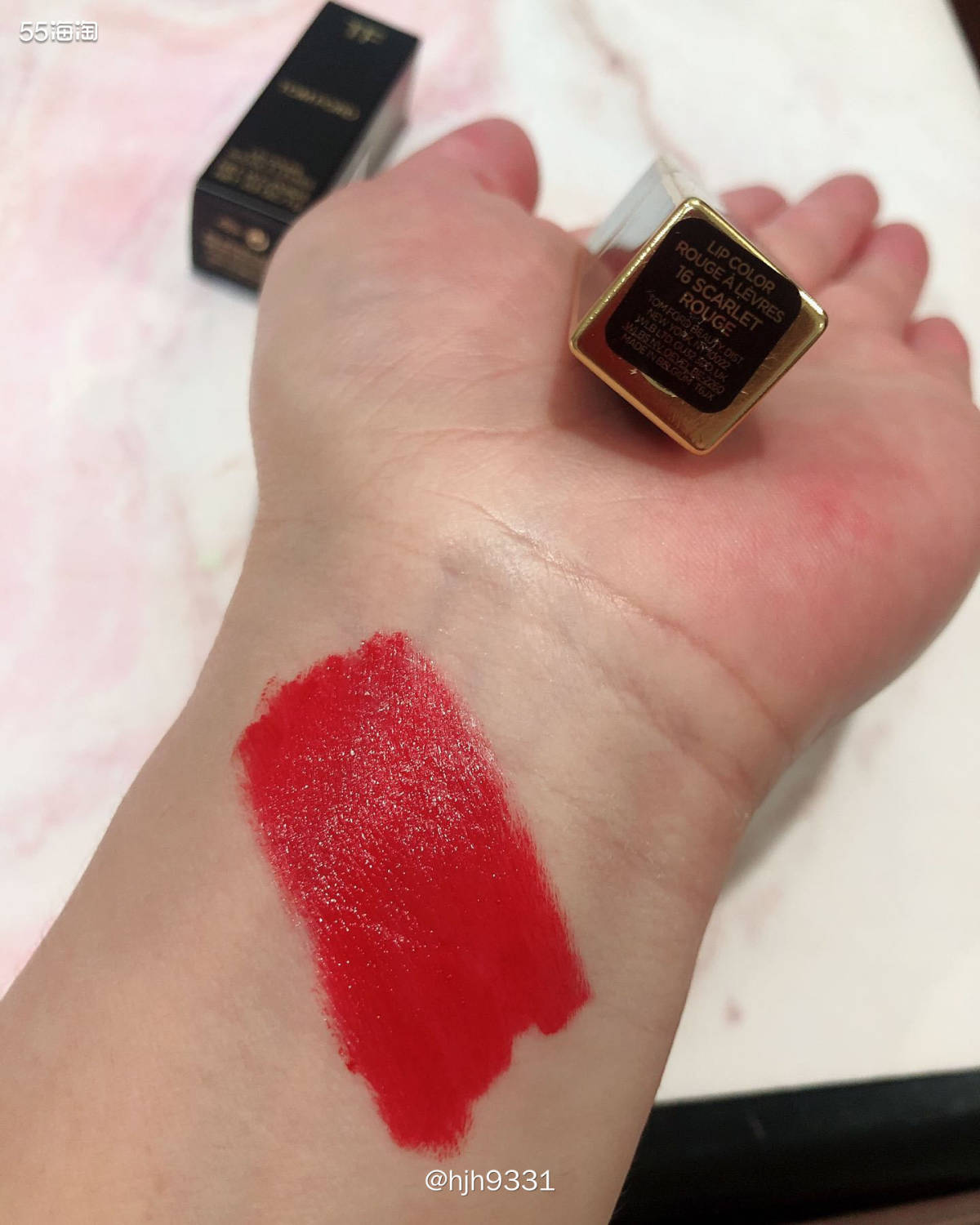 TF 黑管16 scarlet rouge 购于🇺🇸丝芙