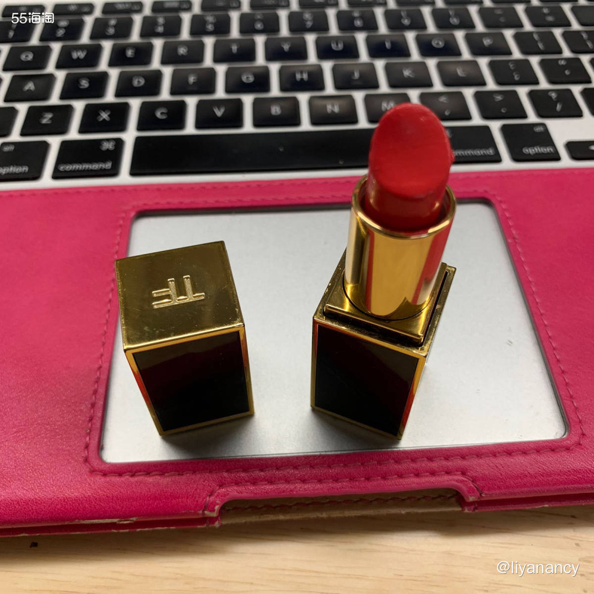 口红品牌：tom ford  口红色号：9号true cor