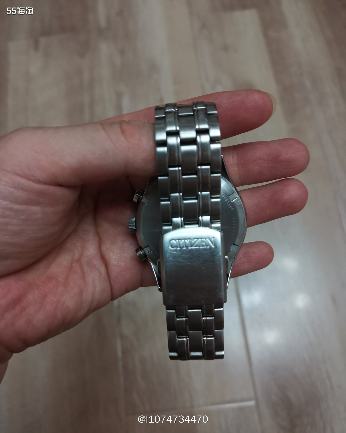 今天来晒晒我海淘过的饰品，西铁城男士光动能手表。  ❤️这款