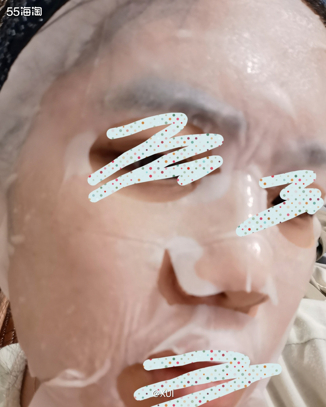 因为家里面膜太少了，所以去朋友家搜刮了一下😆发现这款丸美面