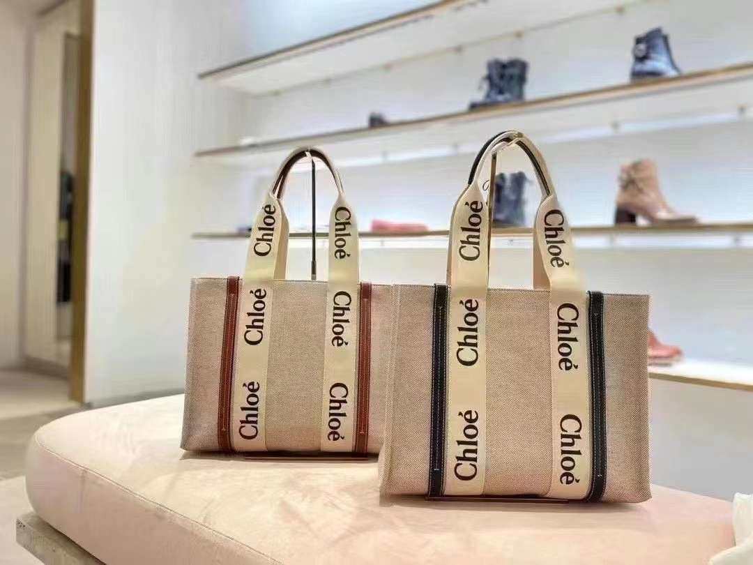 chloe帆布包 中号tote77,海淘攻略-55海淘社区