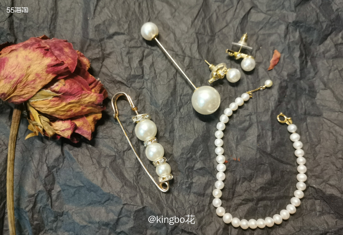 🔴最爱的珍珠手链+耳饰，没有一件珍珠饰品，你永远不知道自己