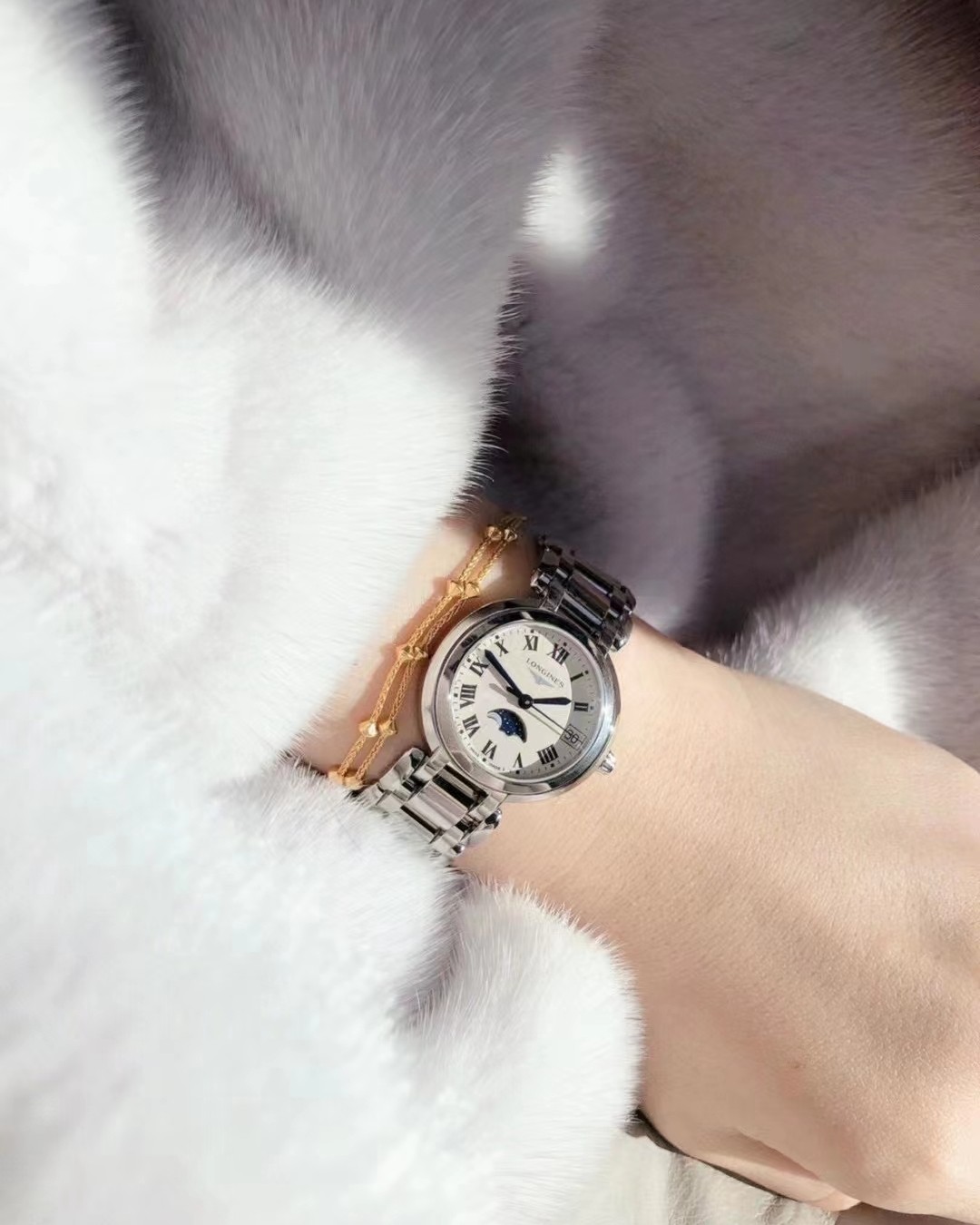LONGINES浪琴手表  💰7xxx 心月系列心月月相 