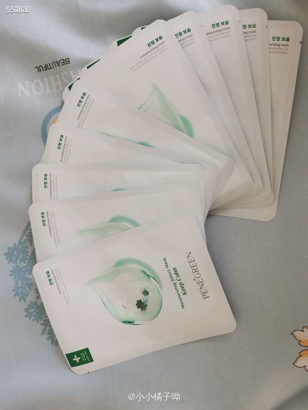 💕这款面膜还是在55得到的免费试用，真的爱上了！  ✅这款
