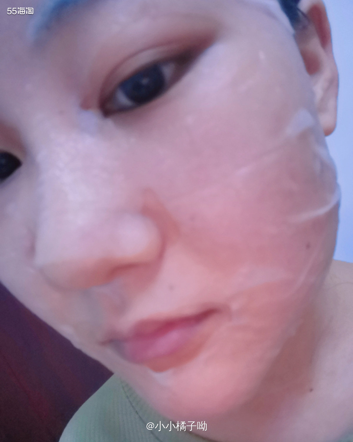💕这款面膜还是在55得到的免费试用，真的爱上了！  ✅这款