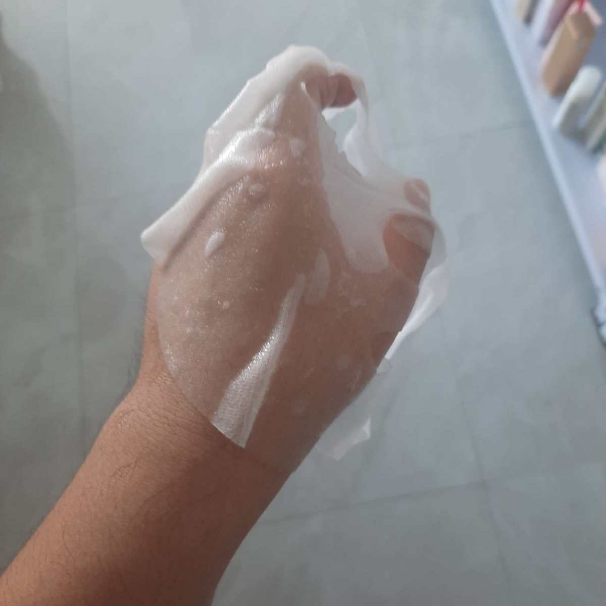 ❤️这个面膜是好前天用的，结果前天一个大醉酒的状态，到今天才