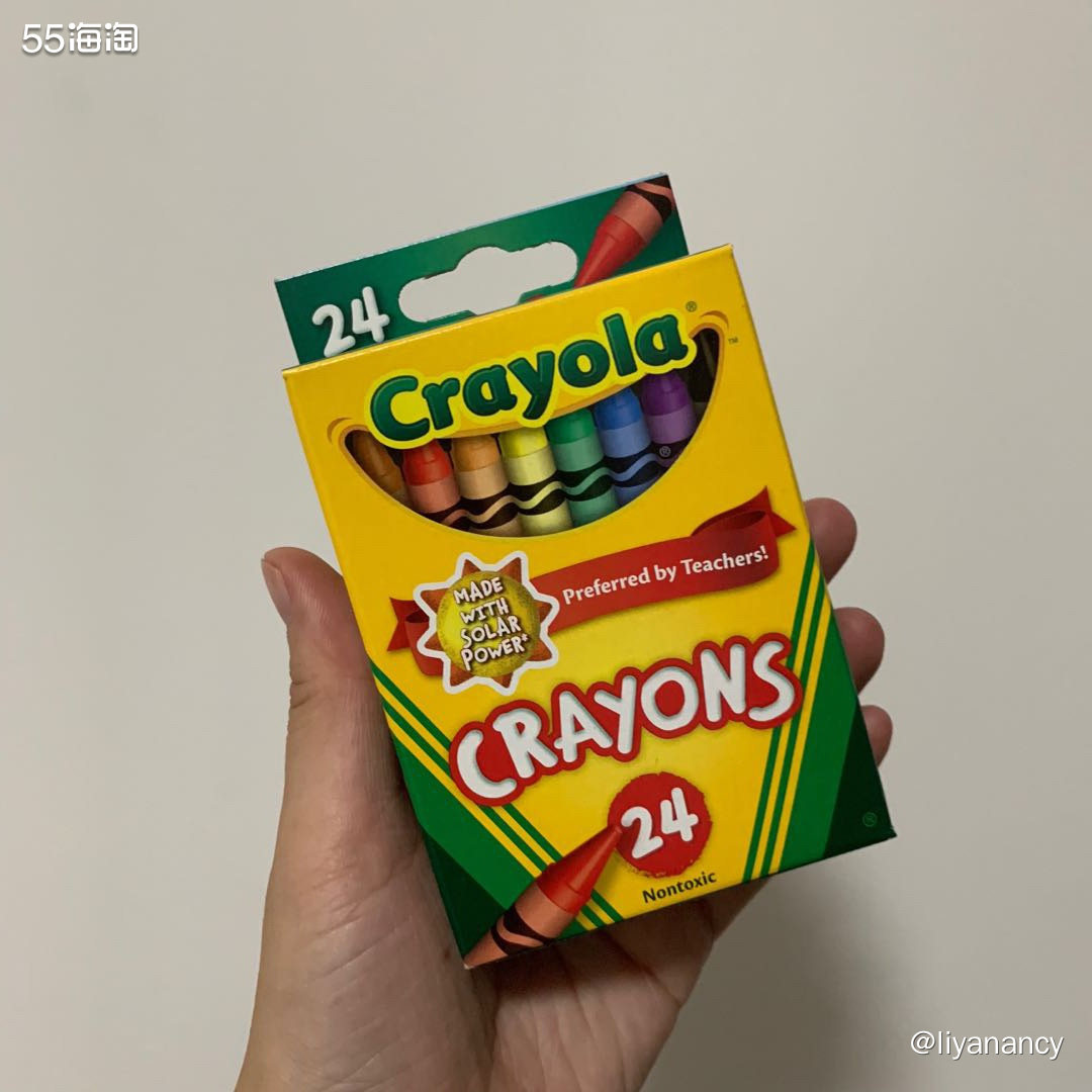 ✨在亚马逊已经买过好多次绘儿乐蜡笔了，有手提箱包装的，有收纳