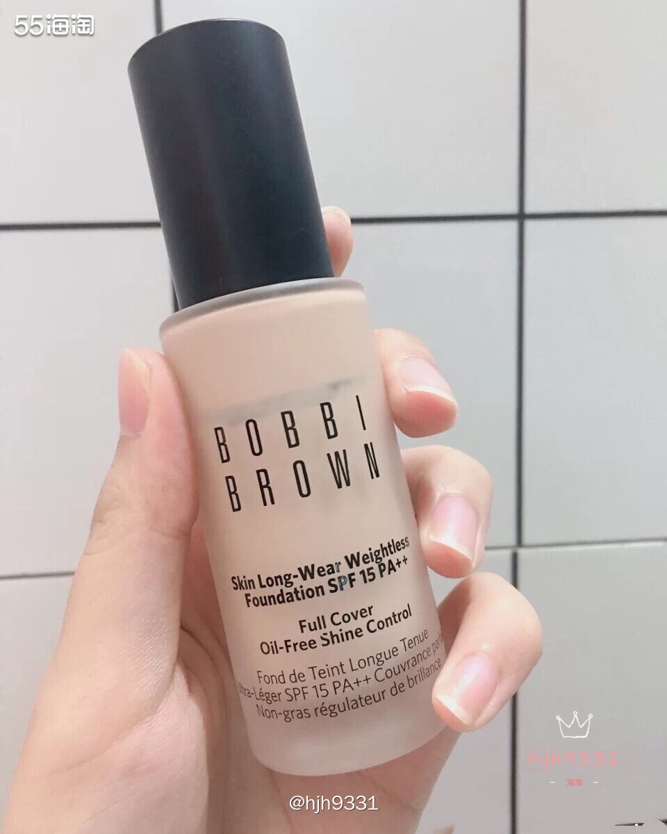 ✨BOBBIBROWN清透持妆粉底，含深海巨藻和天然矿粉，亲