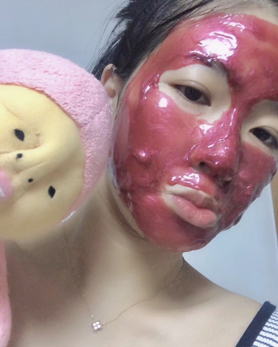 ♥️不要害怕这是玫瑰系列的面膜啦！美蒂菲玫瑰软膜是主要**补