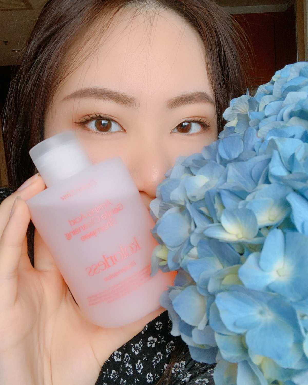 炎热的夏天，恨不得全身泡进冰镇西瓜汁里🍉夏言的这款控油蓬松