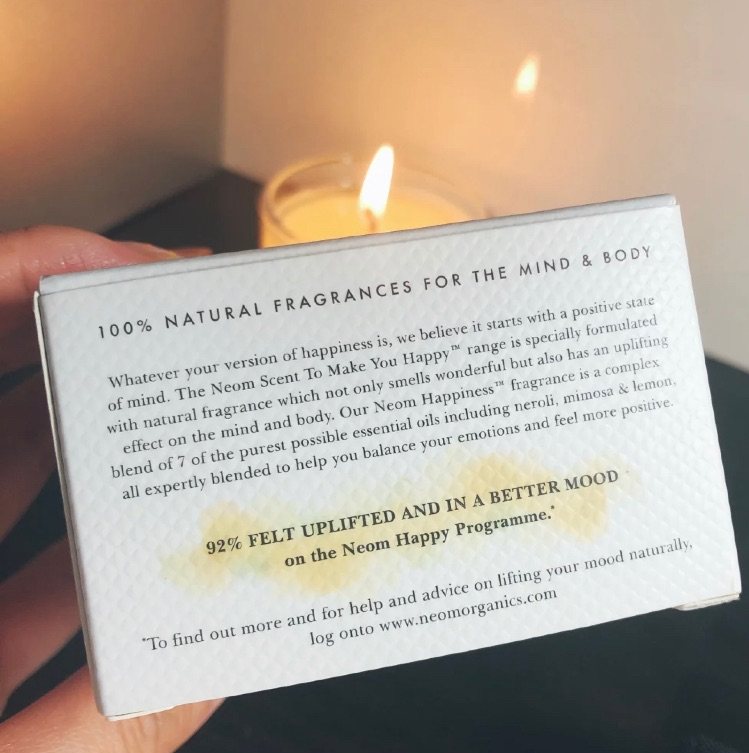 🔸Neom 是英国天然有机香薰品牌，相信大家都知道他家的香
